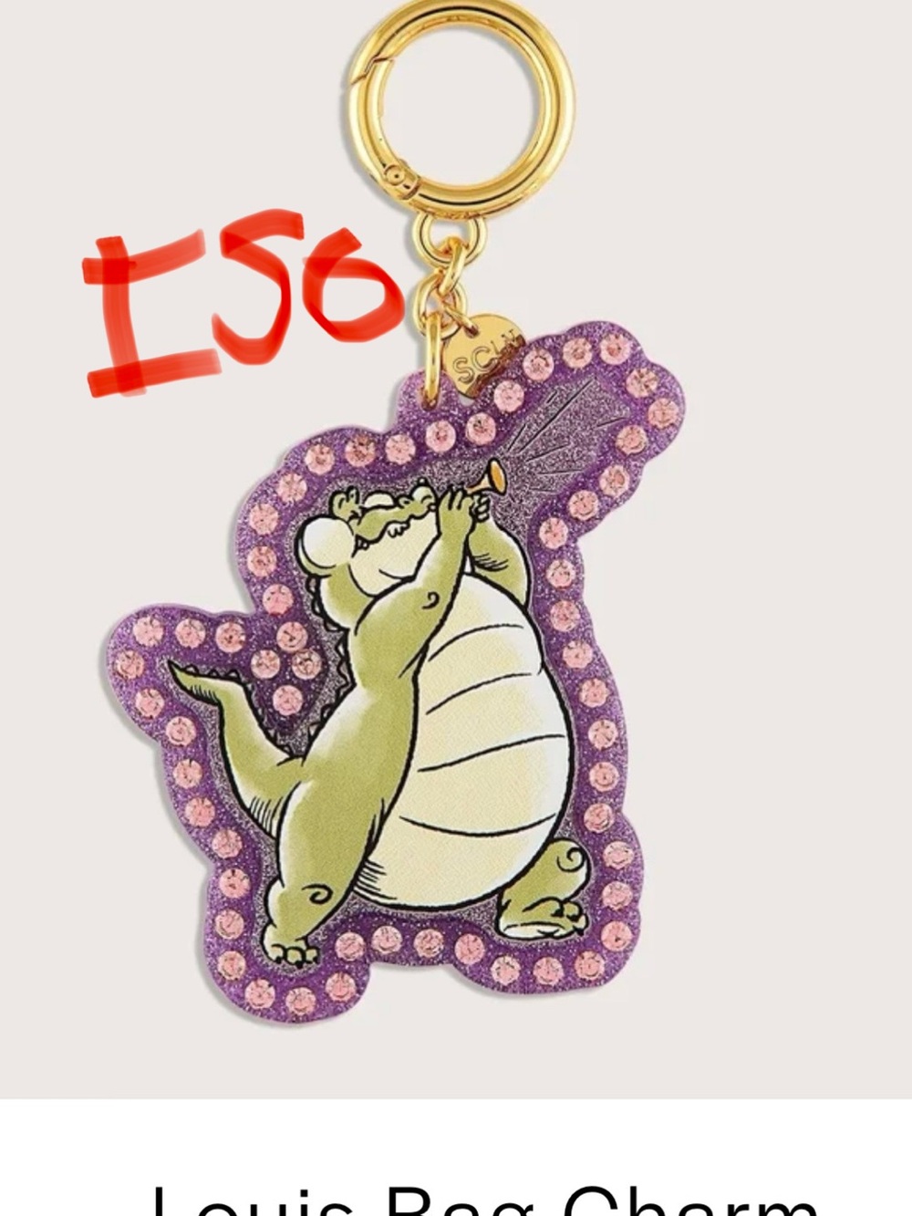 Louis Bag Charm Keyring -